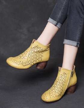 Dame Sommer Hule Retro Chunky Boots