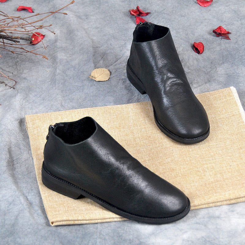 Chelsea Velvet Simple Casual Boots | Gave Sko