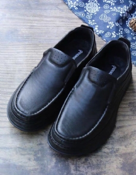 Polstrede Behagelige Loafers For Menn Med Rund Tå