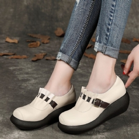 Spring Spenne Wedge Retro Sko