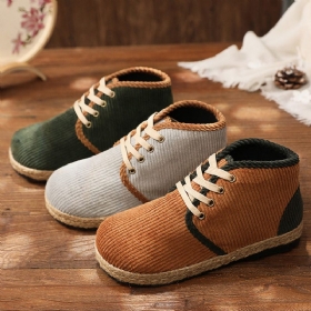 Etnic Style Cloth Flat Damesko | Gave Sko