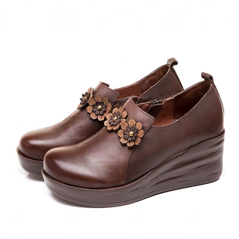 Retro Leather Casual Damesko | Gave Sko