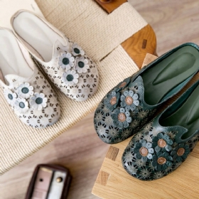 Summer Vintage Flowers Komfortable Tøfler 35-41